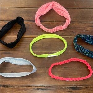 Twisted Elastic Hair Accessories workout headband bundle